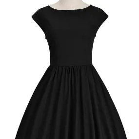 Robe Noire - Femme Gothique