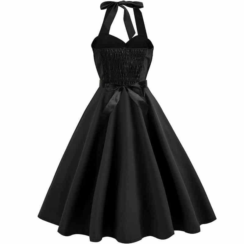 Robe pin up noir • Vintage Univers