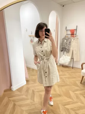 Robe Rila - Beige - LA PETITE ETOILE