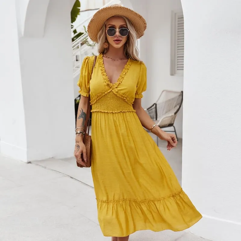 Robe style boheme chic