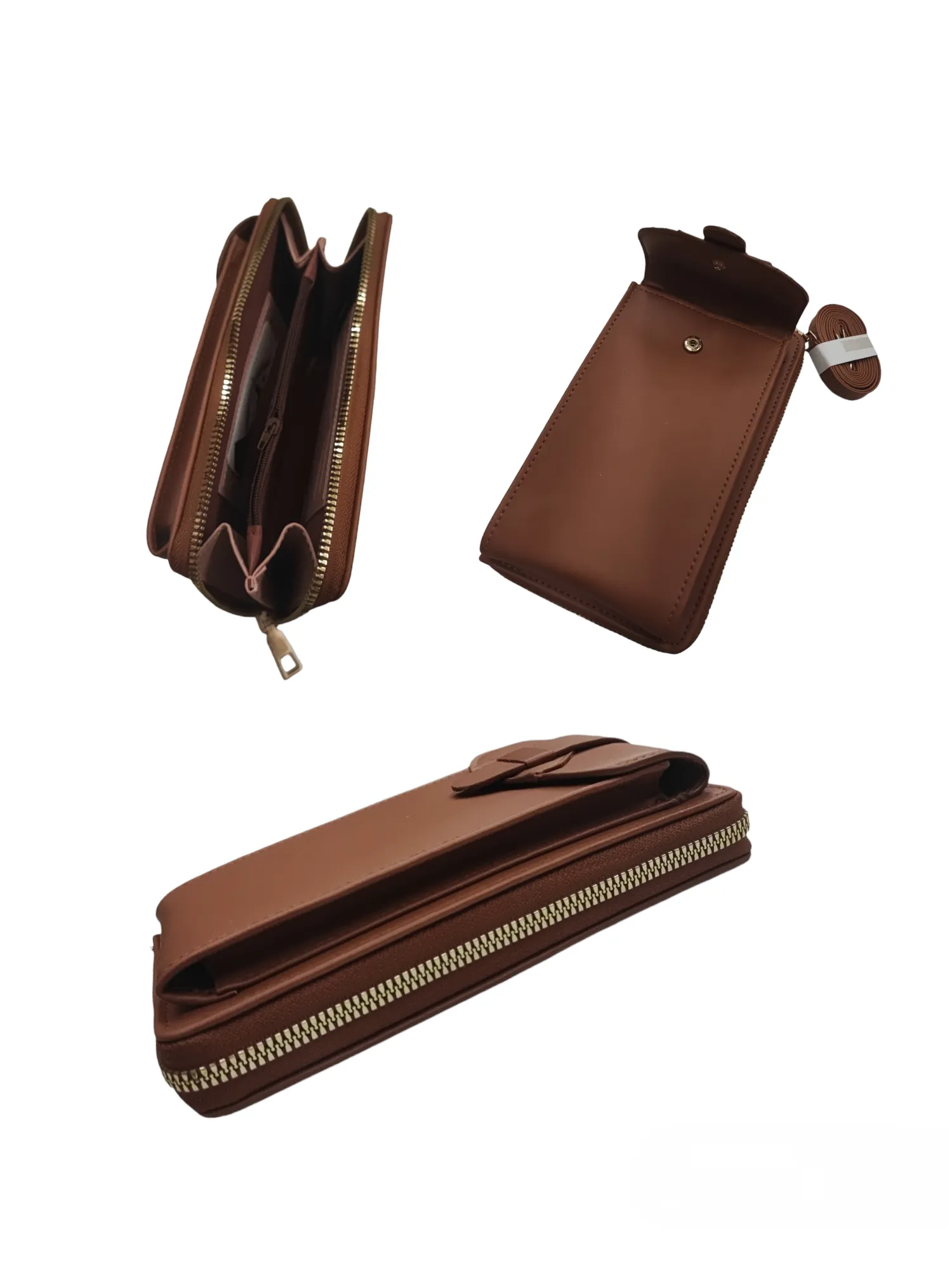 Sac-Portefeuille Bandouillère Rectangle pour téléphone (X12)