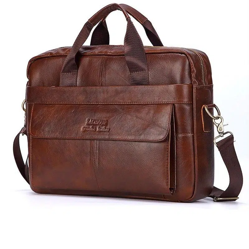 Sac à Main homme en cuir synthétique pour matériel informatique