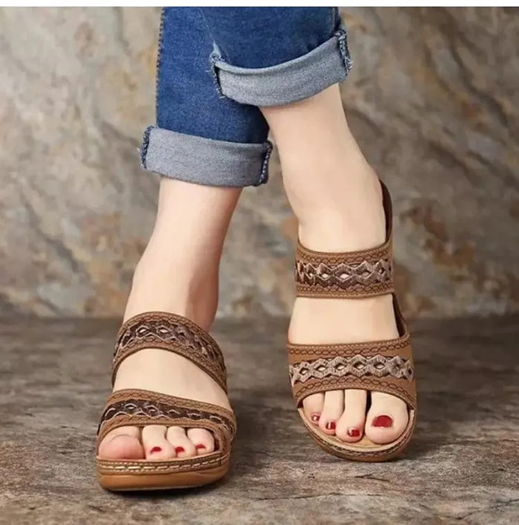 Sandale Hippie Marron