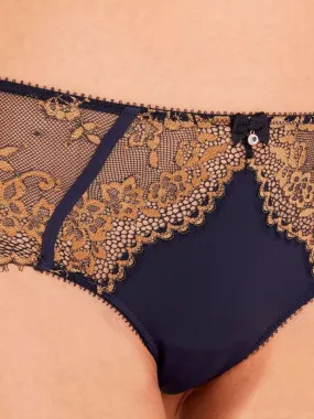 Shorty grande taille ELEGANCE - Brigitte Bardot Lingerie - Bleu