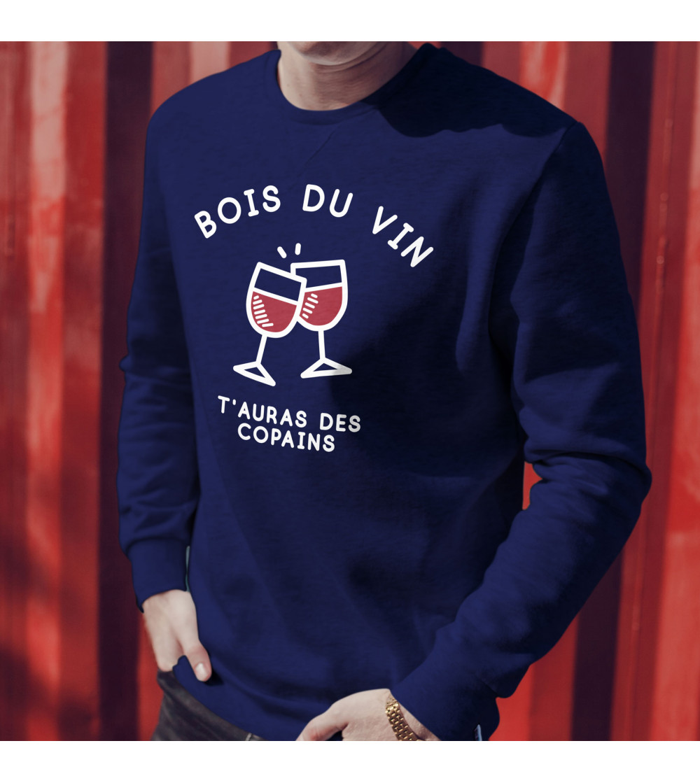 Sweat Homme - Bois du vin