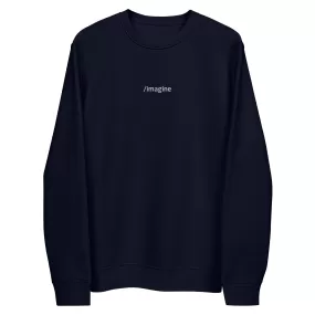 Sweatshirt éco-responsable brodé - Midjourney /imagine