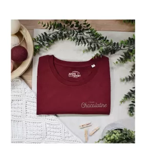 T shirt brodé - Team chocolatine