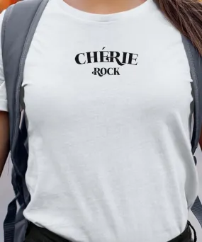 T-Shirt Chérie rock Pour femme