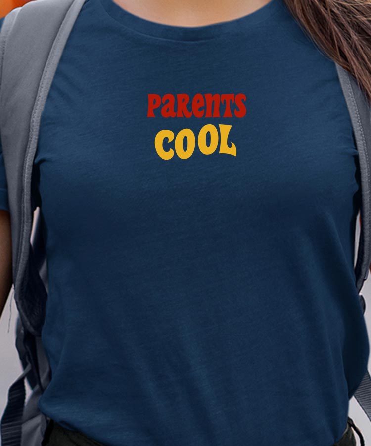 T-Shirt Parents cool disco Pour femme