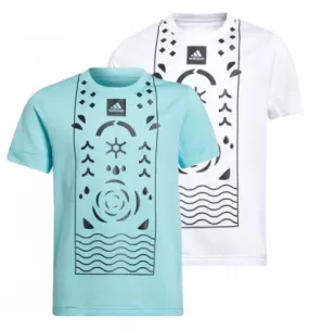 Tee-shirt de tennis Adidas Paris junior - Roland Garros Tsitsipas