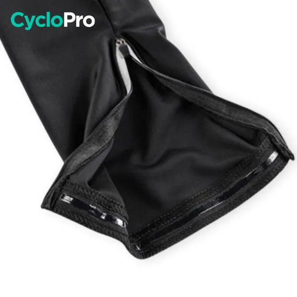 TENUE CYCLISTE HIVER BLANCHE - HAPPY+