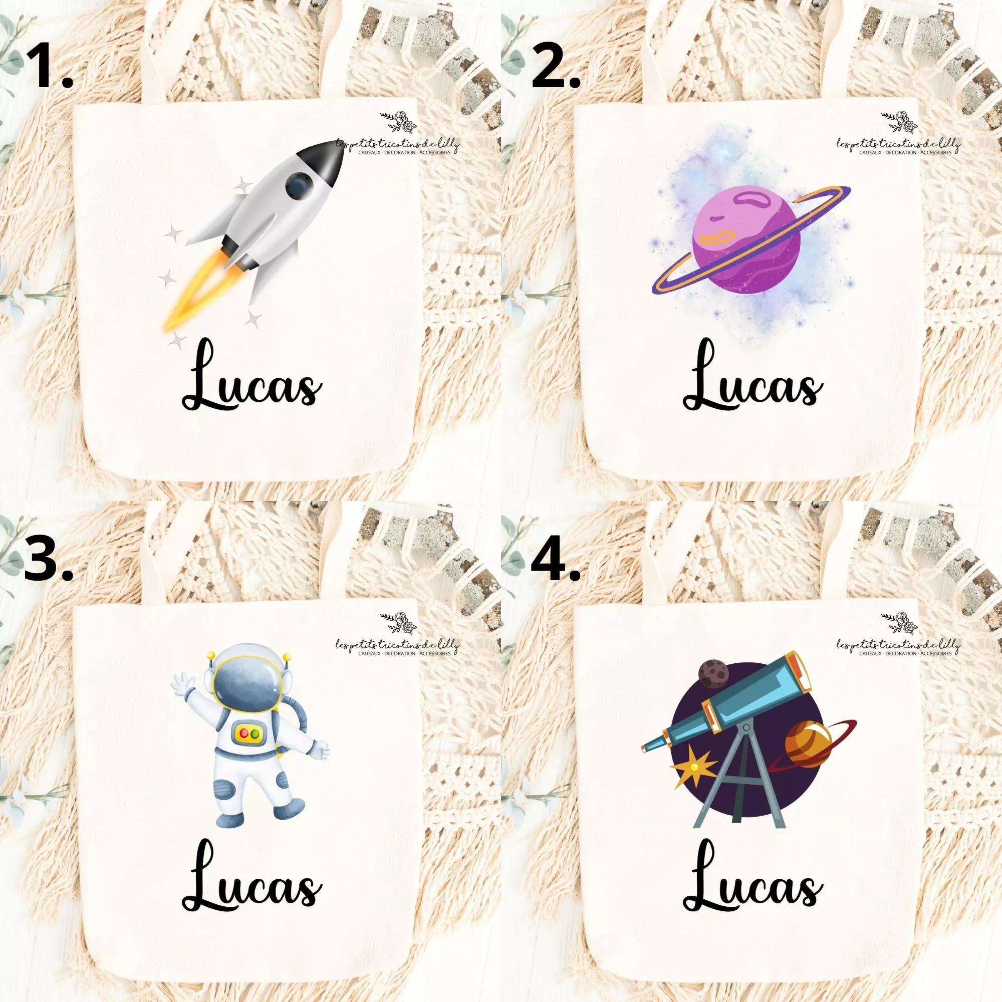 TOTE BAG PERSONNALISABLE ESPACE