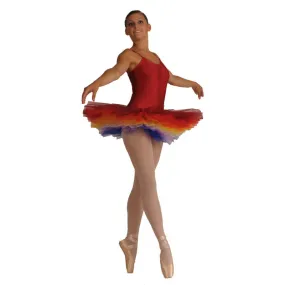 Tutu court Porselli 355 multicolore
