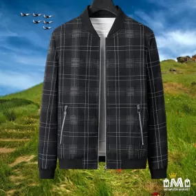 VESTE BOMBER HOMME - TOP GUN & TARTAN