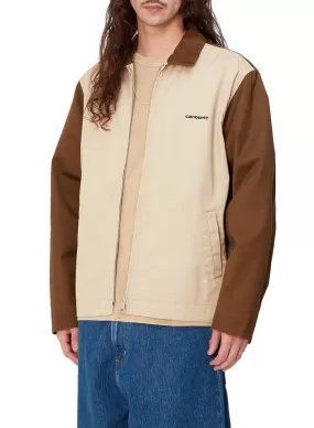 Veste Carhartt Module Script Beige pour Homme