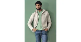 Veste décontractée avec capuche "717" - chanvre et coton bio