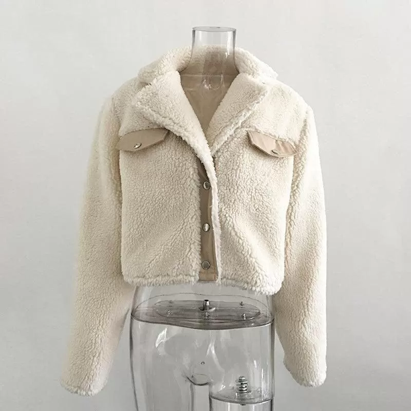 Veste Hippie Bohème en Fausse Fourrure