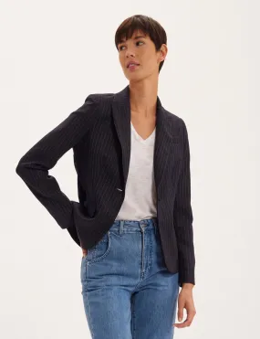 Veste Nicoletta bleu nuit