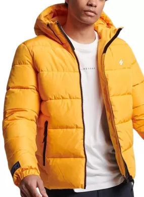 Veste Superdry Sports Puffer Jaune pour Homme
