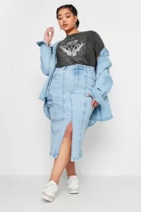 YOURS - T-Shirt Gris Charbonneux 'The Lovers'